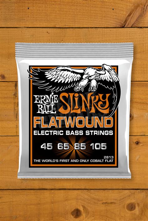 Ernie Ball Cobalt Flat Wound Hybrid Slinky Bass Strings