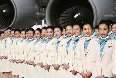 Korean Air Flight Attendant Uniform Flight Attendant Korean Air