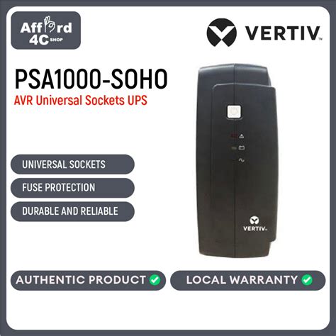 Vertiv Liebert Psa Iton Va V Avr Universal Sockets Psa Soho