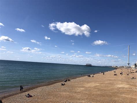 How The Sea Temperature Changes in Brighton