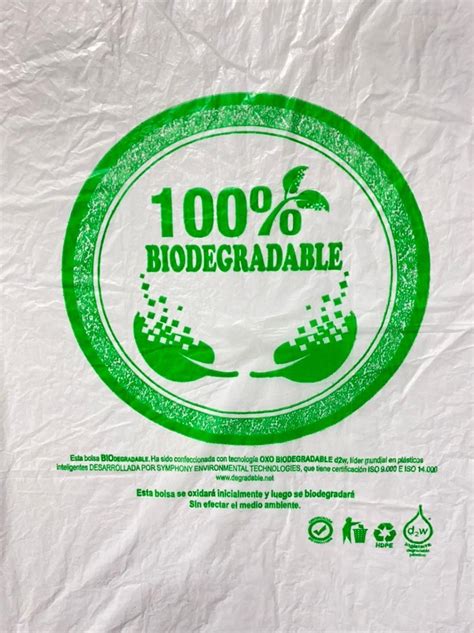 Bolsa Biodegradable 100 Tipo Camiseta 35x40cm 100 Unids Mercado Libre