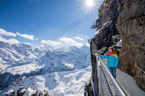 Schilthorn Round Trip Cable Car Ticket From Stechelberg Klook