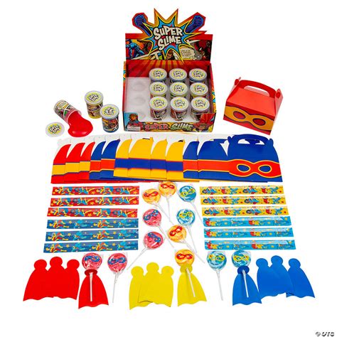 Superhero Party Favor Kits For 12 Oriental Trading