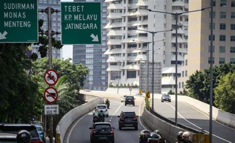 Kerap Dijadikan Lokasi Balap Liar Dishub DKI Uji Coba Penutupan JLNT