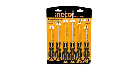 Ingco Hksd Pcs Screwdriver Set