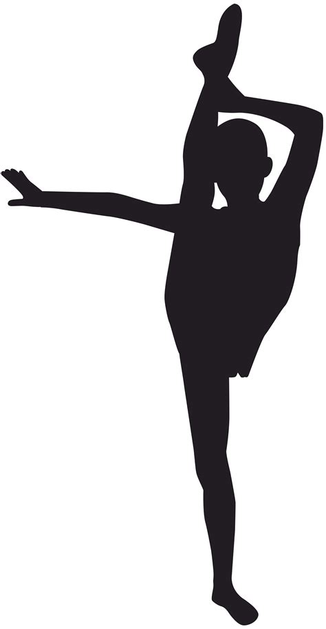 Free Gymnastics Silhouette Cliparts Download Free Gymnastics