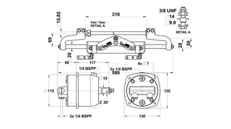 Kit Direction Hydraulique Ls Pro Pour Bi Moteurs Hors Bord Jusqu