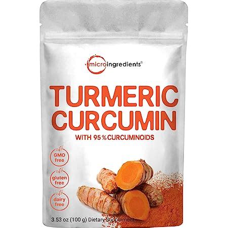 Amazon BulkSupplements Turmeric Extract Powder 95