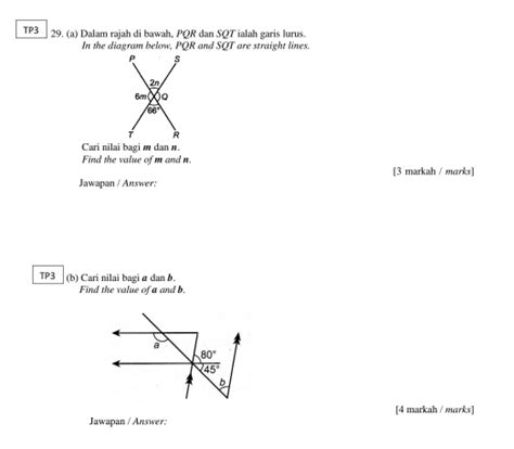 Solved TP3 29 A Dalam Rajah Di Bawah PQR Dan SQT Ialah Garis Lurus