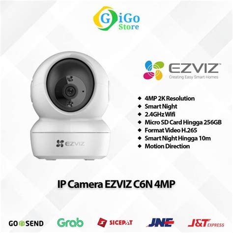 Jual Ip Camera Ezviz C N Mp K Smart Wifi Pan Tilt Cctv Rumah Kantor