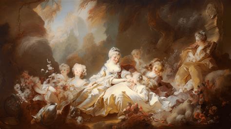 18th Century Rococo Art --V5 : r/midjourney