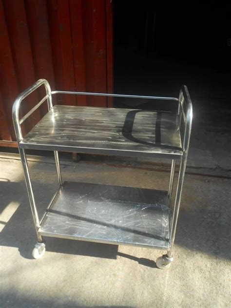 Shelves Stainless Steel Kitchen Trolley Size Dimensions X Lxh