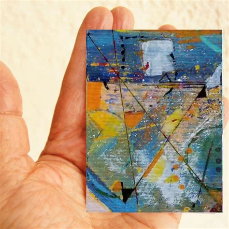 Aceo Abstract Etsy