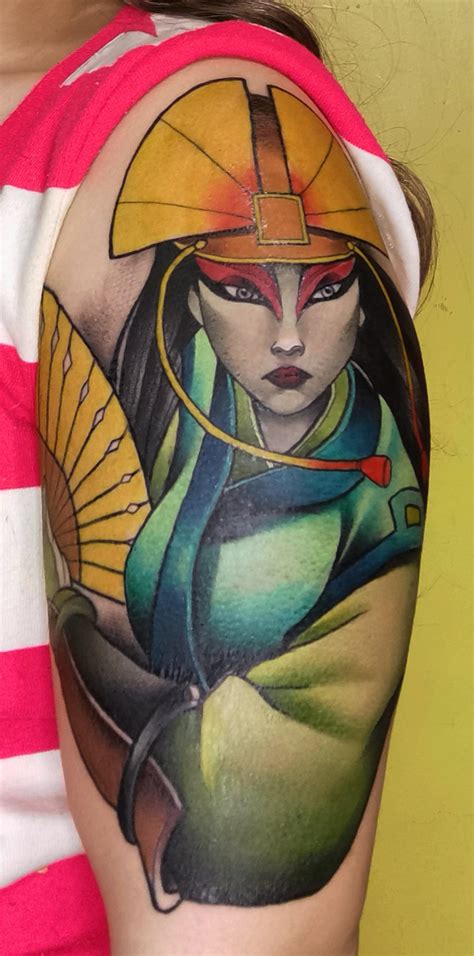 The finished tattoo! : r/Avatar_Kyoshi