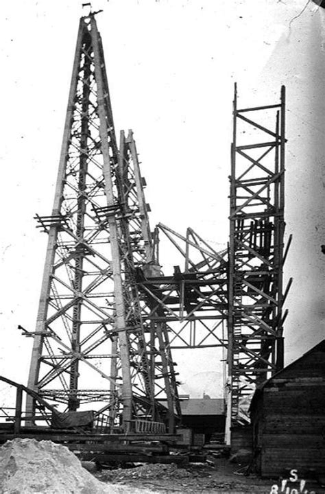 Transporter Bridge under construction | Middlesbrough, Hartlepool, Hometown