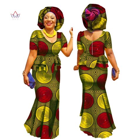 Robe Africaine Pour Femmes Ensemble Jupe De Travail D T V Tements