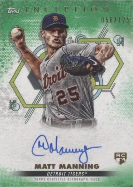 Topps Inception Base Rookie And Emerging Stars Autographs Green