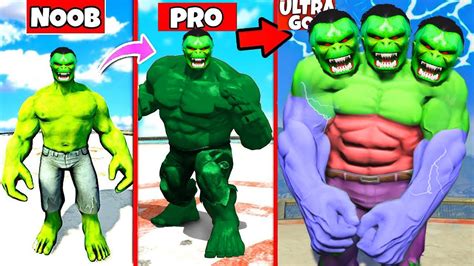 UPGRADING NOOB HULK 2099 INTO ULTRA GOD HULK 2099 IN GTA 5 YouTube