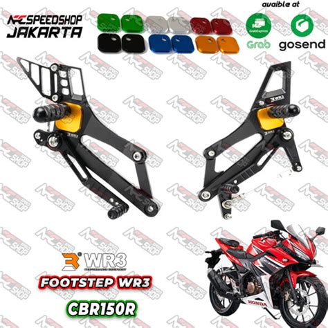 Jual Footstep Foot Step Wr Honda Cbr K V Series Colour Plate