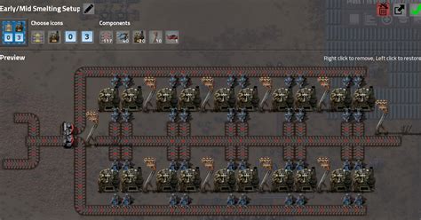 Factorio Engine Blueprint