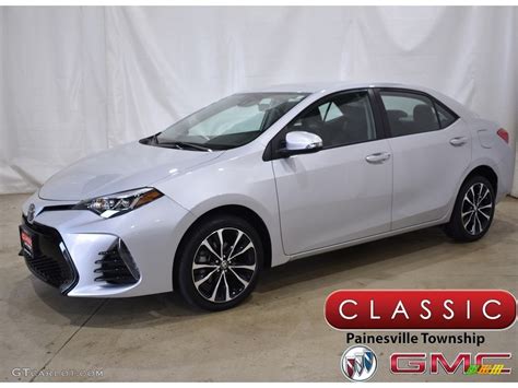 2019 Classic Silver Metallic Toyota Corolla Se 142915731 Photo 1 Car Color