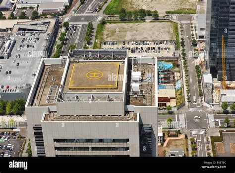 Helicopter landing pad Stock Photo - Alamy