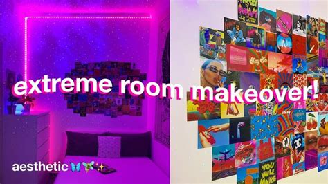 EXTREME ROOM MAKEOVER TRANSFORMATION Aesthetic Tik Tok Vsco