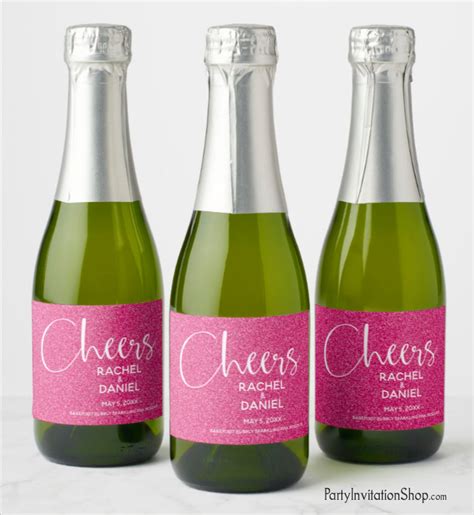 Personalized Mini Wine Bottle Labels