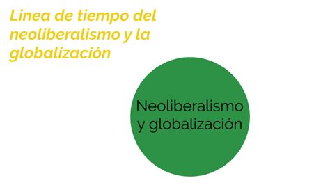 Linea De Tiempo Del Neoliberalismo Y La Globalizacion By Juan C Vazquez On Prezi