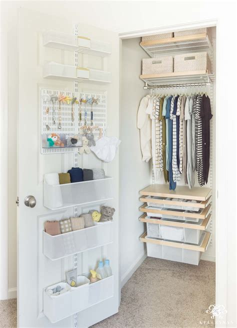 The Nursery Closet Planned And Organized To The Max Kelley Nan