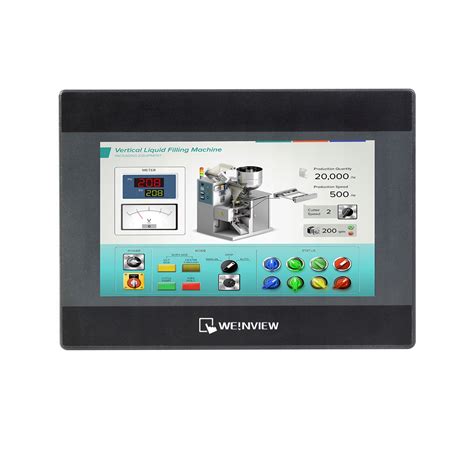 Panel HMI 7 Weinview TK8072iP ETHERNET LAN RS232 RS485 USB MODBUS