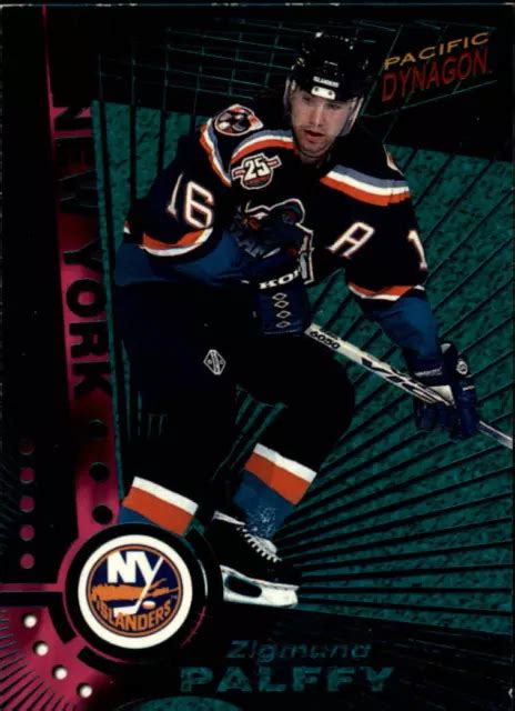 1997 98 ISLANDERS PACIFIC Dynagon vert émeraude 74 Zigmund Palffy