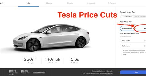 Tesla Cuts Prices Across Lineup Model 3 Now Starts At 37 990 Electrek