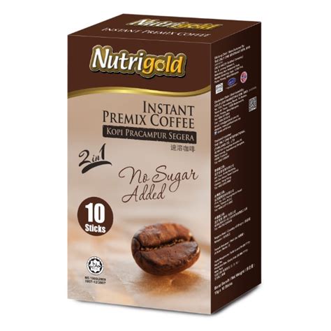 Purchase Wholesale 2in1 Premix Coffee No Added Sugar 10s Box Carton