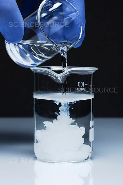 Barium Sulfate Precipitate 3 Of 4 Stock Image Science Source Images