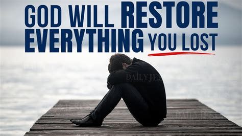 WATCH How God Will Restore Everything You Have Lost In Your Life