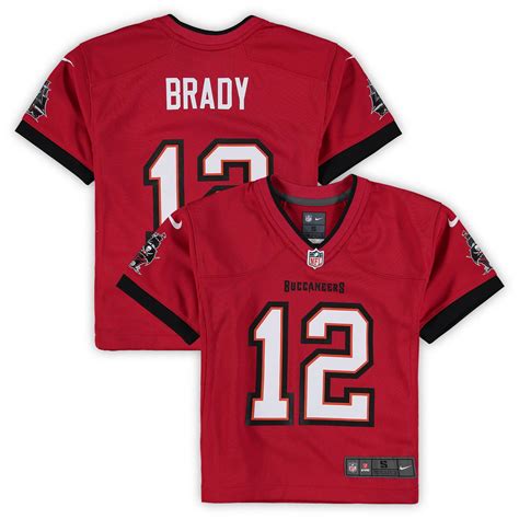 Toddler Nike Tom Brady Red Tampa Bay Buccaneers Game Jersey - Walmart.com