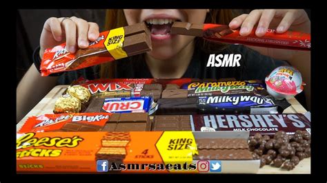 Asmr Chocolate Candy Bars And Sweets Chocolate Heaven No Talking Asmr