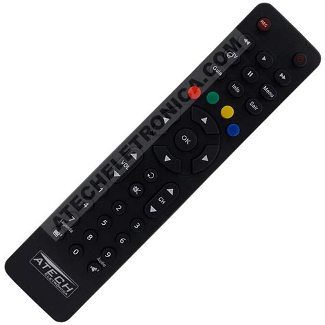 Controle Remoto Receptor Bedin Sat Ns Elsys Etrs Oi Tv