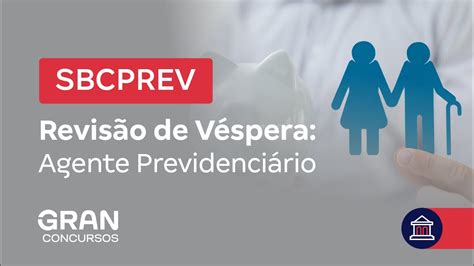 Concurso Sbcprev Revis O De V Spera Agente Previdenci Rio Youtube