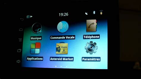 Parrot Asteroid Tablet Un Kit Mains Libres Tactile Android Avec