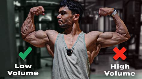 volume  high volume training  muscle building youtube