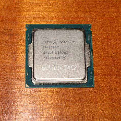 Yahooオークション Intel Core I7 6700t 28ghztb 最大36ghz 省