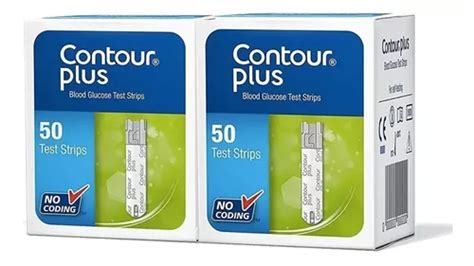 Contour Plus Paquete Con Tiras Reactivas Para Gluc Metro Env O Gratis