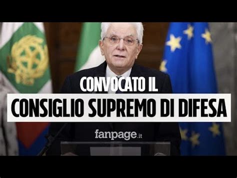 Guerra Russia Ucraina Mattarella Convoca Il Consiglio Supremo Di