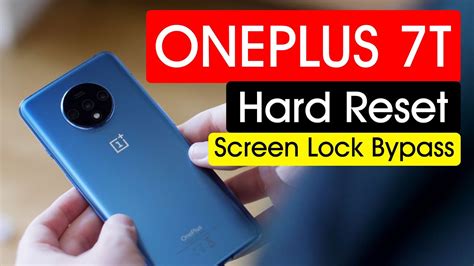 How To Hard Reset Oneplus T Oneplus T Screen Lock Bypass Oneplus