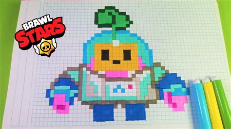 Como Hacer A Sprout De Brawl Stars Pixel Art Pixel Pixelart