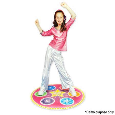 Bella Dancerella Pop Star Dance Mat with 45 Minute VHS Video and Microphone Headset