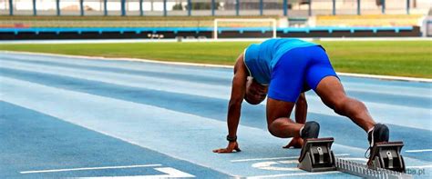 Um Atleta Acelera E Percorre 100m EBS Blog