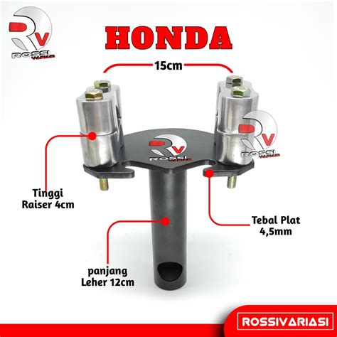 Jual Dudukan Stang Matic Bebek Honda Beat Vario Scoopy Supra Revo